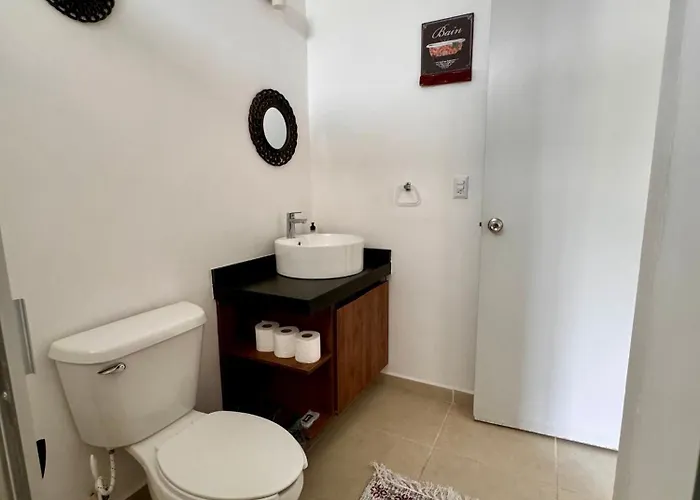 Hermosa Y Comoda Casa Con Alberca Compartida En Puerto Morelos