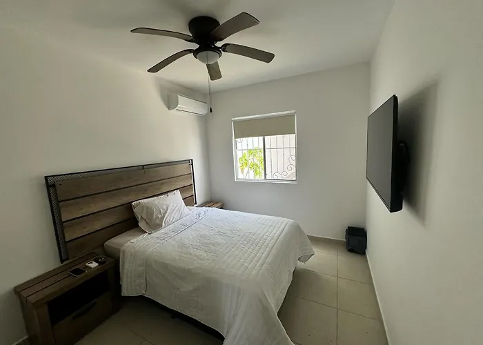 Hermosa Y Comoda Casa Con Alberca Compartida En * Puerto Morelos
