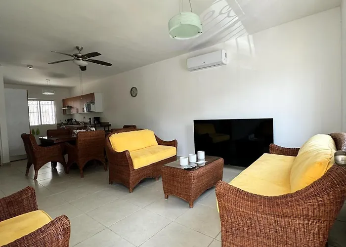 Hermosa Y Comoda Casa Con Alberca Compartida En * Puerto Morelos